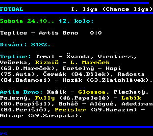Teletext ČT, strana 208
