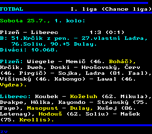 Teletext ČT, strana 209