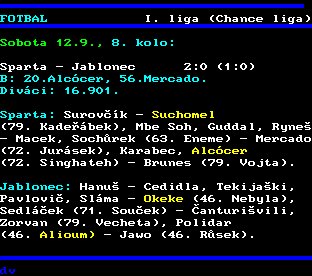 Teletext ČT, strana 211