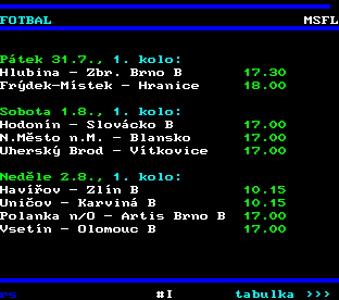 Teletext ČT, strana 221