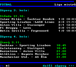 Teletext ČT, strana 222