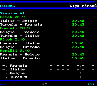 Teletext ČT, strana 226