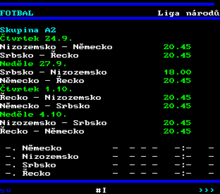 Teletext ČT, strana 226