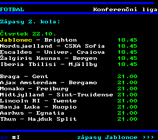 Teletext ČT, strana 226
