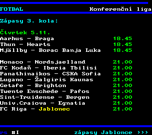 Teletext ČT, strana 226