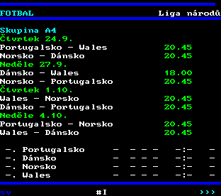 Teletext ČT, strana 226