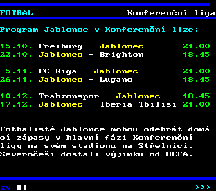 Teletext ČT, strana 226