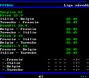 Teletext ČT, strana 228