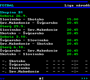 Teletext ČT, strana 230