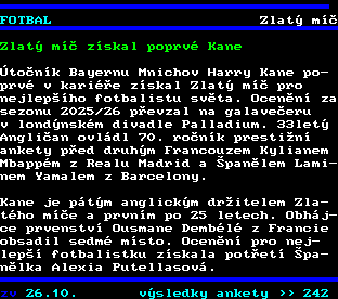 Teletext ČT, strana 241