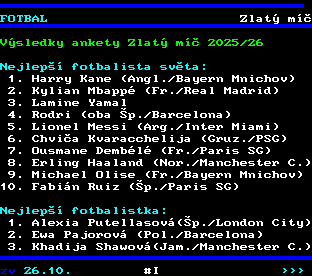 Teletext ČT, strana 242