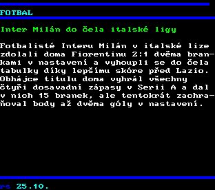 Teletext ČT, strana 246