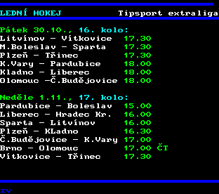 Teletext ČT, strana 253