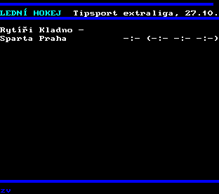 Teletext ČT, strana 257