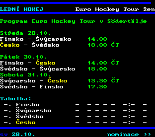 Teletext ČT, strana 271
