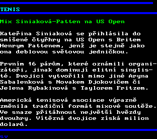 Teletext ČT, strana 286