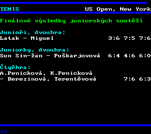 Teletext ČT, strana 286
