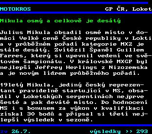 Teletext ČT, strana 292