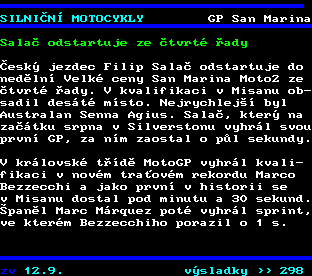 Teletext ČT, strana 292
