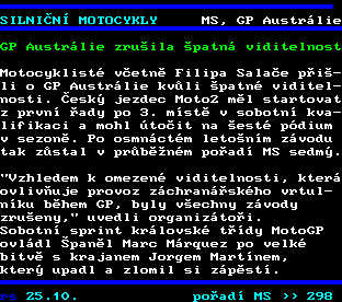 Teletext ČT, strana 292