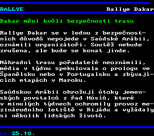 Teletext ČT, strana 293