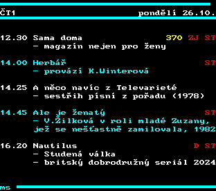 Teletext ČT, strana 302