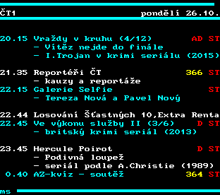Teletext ČT, strana 304