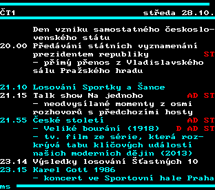 Teletext ČT, strana 304