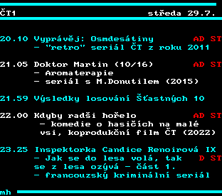 Teletext ČT, strana 334