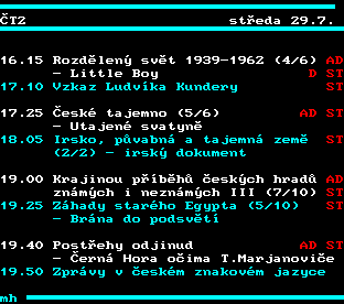 Teletext ČT, strana 338