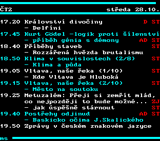 Teletext ČT, strana 338