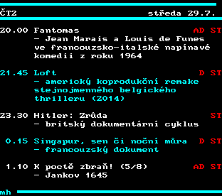 Teletext ČT, strana 339