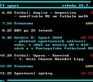 Teletext ČT, strana 347