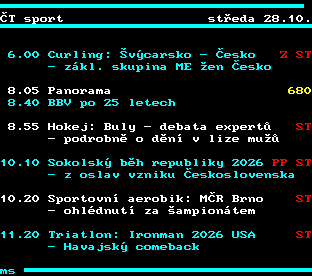 Teletext ČT, strana 347