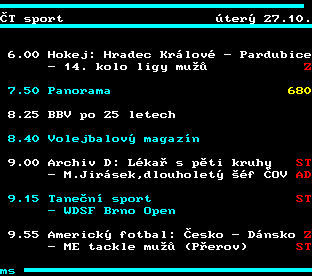 Teletext ČT, strana 347