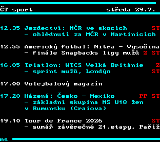 Teletext ČT, strana 348