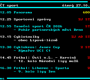 Teletext ČT, strana 348