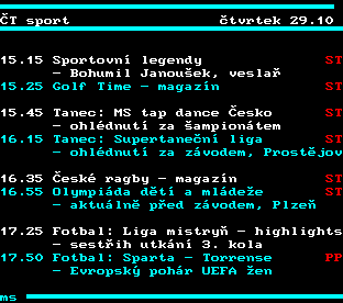 Teletext ČT, strana 348