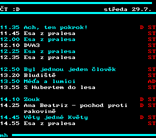 Teletext ČT, strana 353