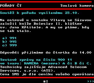 Teletext ČT, strana 363