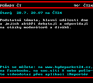 Teletext ČT, strana 365
