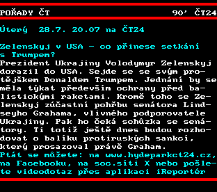 Teletext ČT, strana 365