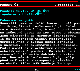 Teletext ČT, strana 366
