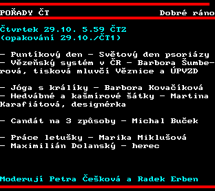 Teletext ČT, strana 369