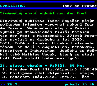 Teletext ČT, strana 401