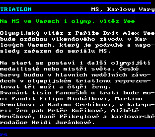 Teletext ČT, strana 406