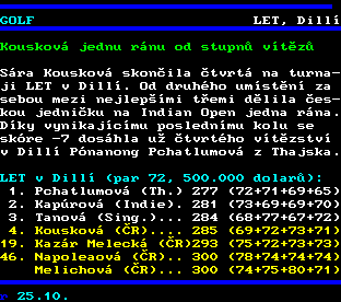 Teletext ČT, strana 407