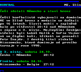 Teletext ČT, strana 409