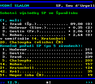Teletext ČT, strana 409