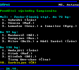 Teletext ČT, strana 410